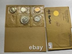 1955 Silver Proof Set in Original Flat Pack Envelope See Des 071126 10tkk