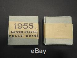 1955 Silver Proof Set in Original Sealed Unopened Box from United States Mint