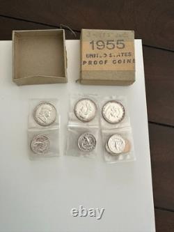 1955 Silver Proof U. S. Mint Original Set withBox