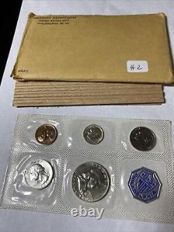 1955 US Mint Flatpack Proof Set, Nice Coins Silver 90% #2