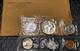 1955 Us Mint Proof Set 5 Coins 90% Silver Original Envelope & Cello Flat Pack