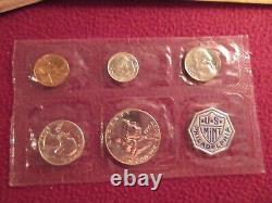 1955 US Mint Silver PROOF Set in ORIGINAL Flat Pack HIGH GRADE