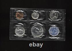 1955 US Mint Silver PROOF Set in ORIGINAL Flat Pack HIGH GRADE