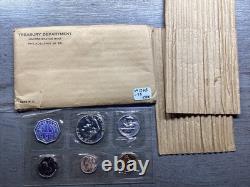 1955 US Mint Silver Proof 5 Coin Set in Original Flat Pack Envelope 041325 75