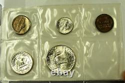 1955 US Mint Silver Proof Set 11 coins Free Shipping