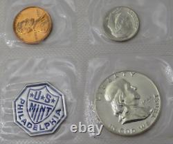 1955 US Mint Silver Proof Set In Original Envelope