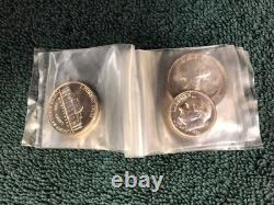 1955 US Proof Set Toned Quarter & Franklin The End of an Era