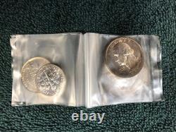 1955 US Proof Set Toned Quarter & Franklin The End of an Era