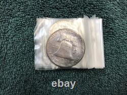 1955 US Proof Set Toned Quarter & Franklin The End of an Era