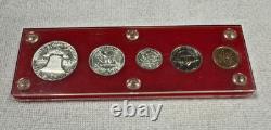 1955 US Silver Proof Set (5-Coins) In Premium Plastic Holder