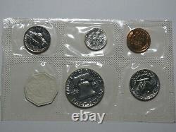 1955 US Silver Proof Set 5 Coins in Flat Pack Envelope