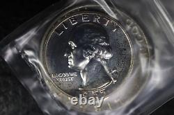1955 US Silver Proof Set in Original Box & Packaging 1c-50c Gorgeous BU Coins