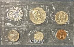 1955- U. S. Mint Proof Coin Set -90% Silver -Original Cellophane