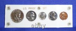 1955 U. S. Mint Proof Set Philadelphia Mint United States Silver coins Lot A1