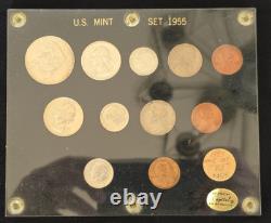1955 U. S. Mint Set Complete 11 Coin Silver Set Original Capital Plastics Holder