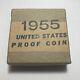 1955 U. S Mint Silver Proof Set (1) Unopened Box Mint Sealed! Hard To Find! Rare