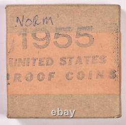 1955 U. S. Mint Silver Proof Set Sealed Box