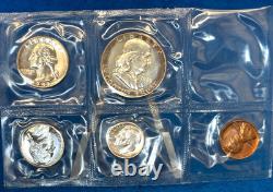 1955 U. S. Silver Proof Five Coin Set No Box