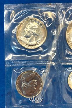 1955 U. S. Silver Proof Five Coin Set No Box