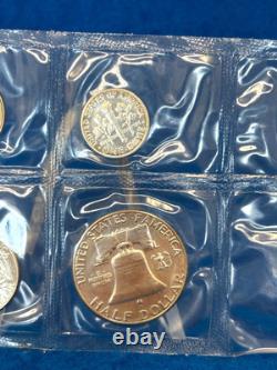 1955 U. S. Silver Proof Five Coin Set No Box