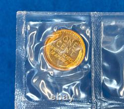 1955 U. S. Silver Proof Five Coin Set No Box