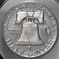 1955 United States Mint Silver Proof Set 5-coins Capital Plastic Holder