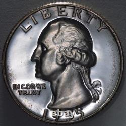1955 United States Mint Silver Proof Set 5-coins Capital Plastic Holder