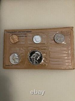 1955 United States Silver Proof Set Flatpack Including Original Mint Envelope
