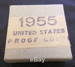 1955 Unopened Us Silver Box Proof Set (2250nam)