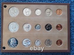 1956,1958+1963 Proof Sets In Vintage Wayte Raymond Page