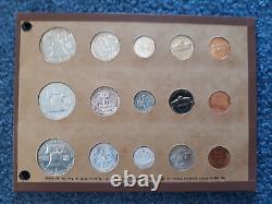 1956,1958+1963 Proof Sets In Vintage Wayte Raymond Page