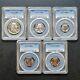 1956 Proof Set All Pcgs Pf66 Nice Certified 50c Is Type 2