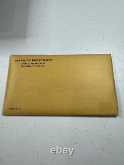 1956 US MINT PROOF SET, with 90% SILVER COINS, in UNOPENED ENVELOPES