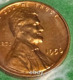 1956 US Mint Proof Set OGP-Flat Pk Type 1 Reverse Franklin Half Dollar Free Ship