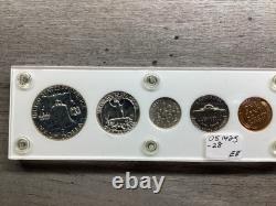 1956 US Mint Silver Proof Set in Capital Holder Type 2-051425 28ee