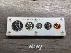 1956 US Mint Silver Proof Set in Capital Holder Type 2-051425 28ee