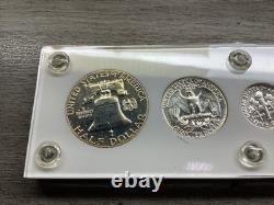 1956 US Mint Silver Proof Set in Capital Holder Type 2-051425 28ee