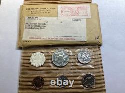 1956 US Mint Silver Proof Type 2 Set with Original Packaging 090525 20ee