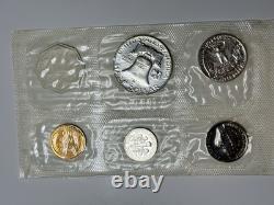 1956 US Mint proof silver set x 2 Original Envelope