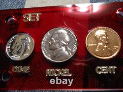 1956 US Proof Set with TYPE-1 FRANKLIN HALF DOLLAR 90% Silver