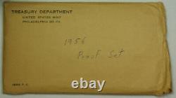 1956 US Silver Proof Set UNC in OGP with Envelope