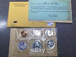 1956 U. S. Mint Silver Proof Set Type 2-withEnvelope-Cello Sealed Coins-020125-01
