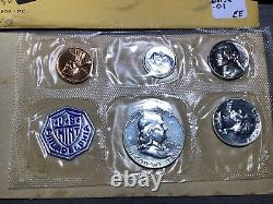 1956 U. S. Mint Silver Proof Set Type 2-withEnvelope-Cello Sealed Coins-020125-01