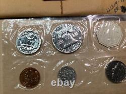 1956 U. S. Mint Silver Proof Set Type 2-withEnvelope-Cello Sealed Coins-121324-75