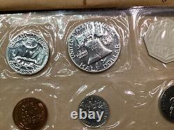1956 U. S. Mint Silver Proof Set Type 2-withEnvelope-Cello Sealed Coins-121324-75