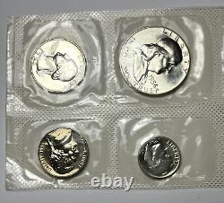 1956 U. S Mint Silver Proof Set With Scarce Type-1 Franklin Half Dollar. Rare