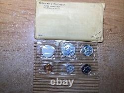 1956 U. S. PROOF SET-withEnvelope-Cello Sealed Coins-070223-0036