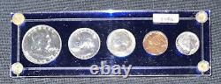 1956 U. S. Proof Set Very Choice Proofs In Blue Plastic Holder