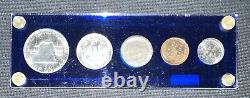 1956 U. S. Proof Set Very Choice Proofs In Blue Plastic Holder