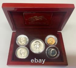 1957 Proof Set In Official U. S. Mint Display Silver Uncirculated Birthyear Coins